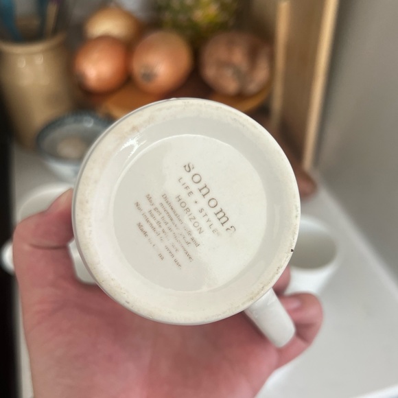 *SOLD* Boho Modern Farmhouse Cafe Style Mugs(8) - Picture 5 of 5